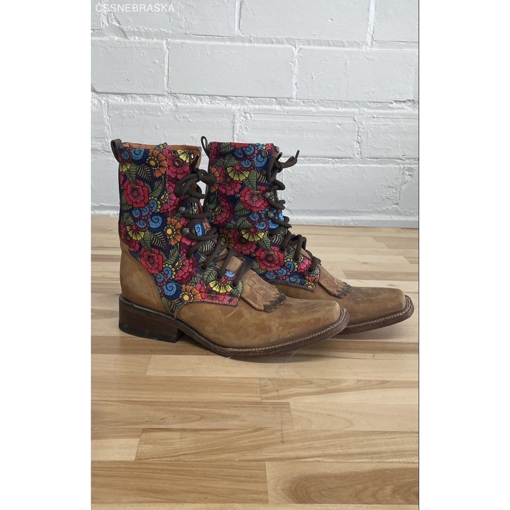 Chaparral Boots Multicolor Womens Cowboy Boots, - Size‎ 8.5